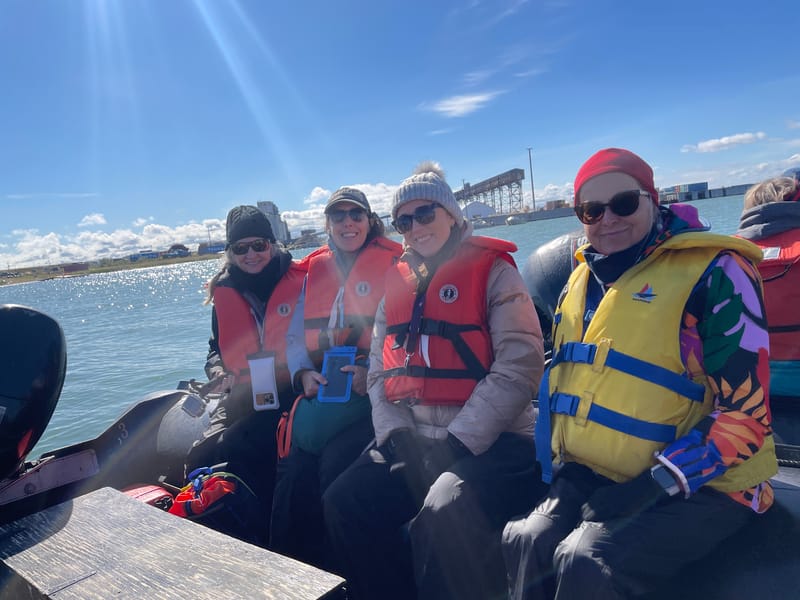 Bree (second from right) and her fellow Canada travellers (Photo: supplied)