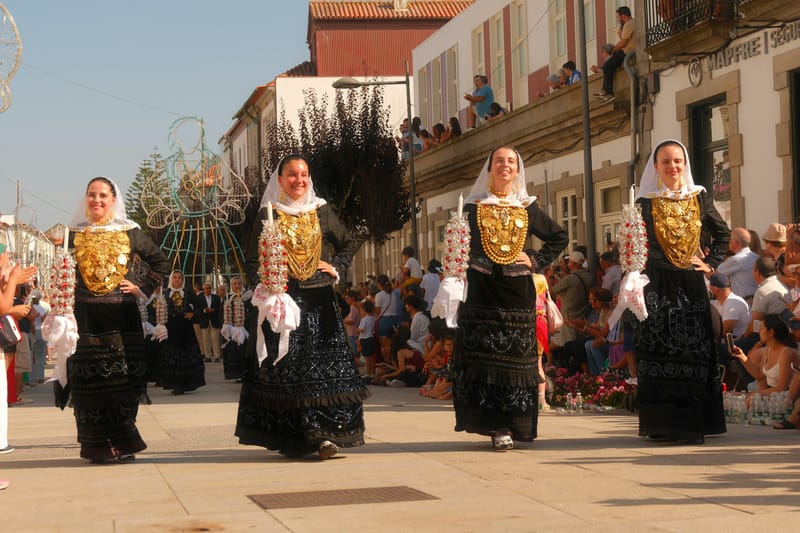 Festival street parades are a major feature of the celebrations in Viana do Castelo, Portugal, but they are just one element of the overall festivities.