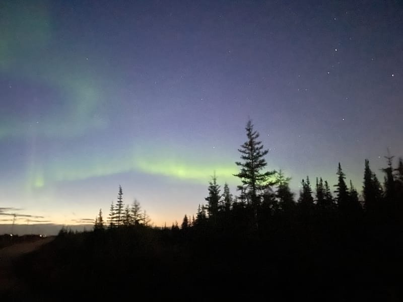 Witnessing the Aurora Borealis was a highlight for Bree (Photo: supplied)