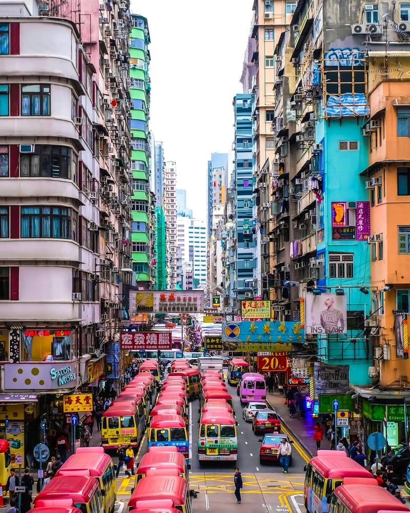 Explore historic buildings and shops in Mong Kok, Hong Kong