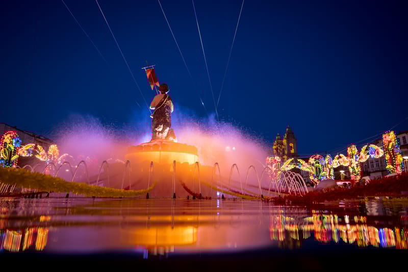 Traditional festival celebrations in Braga