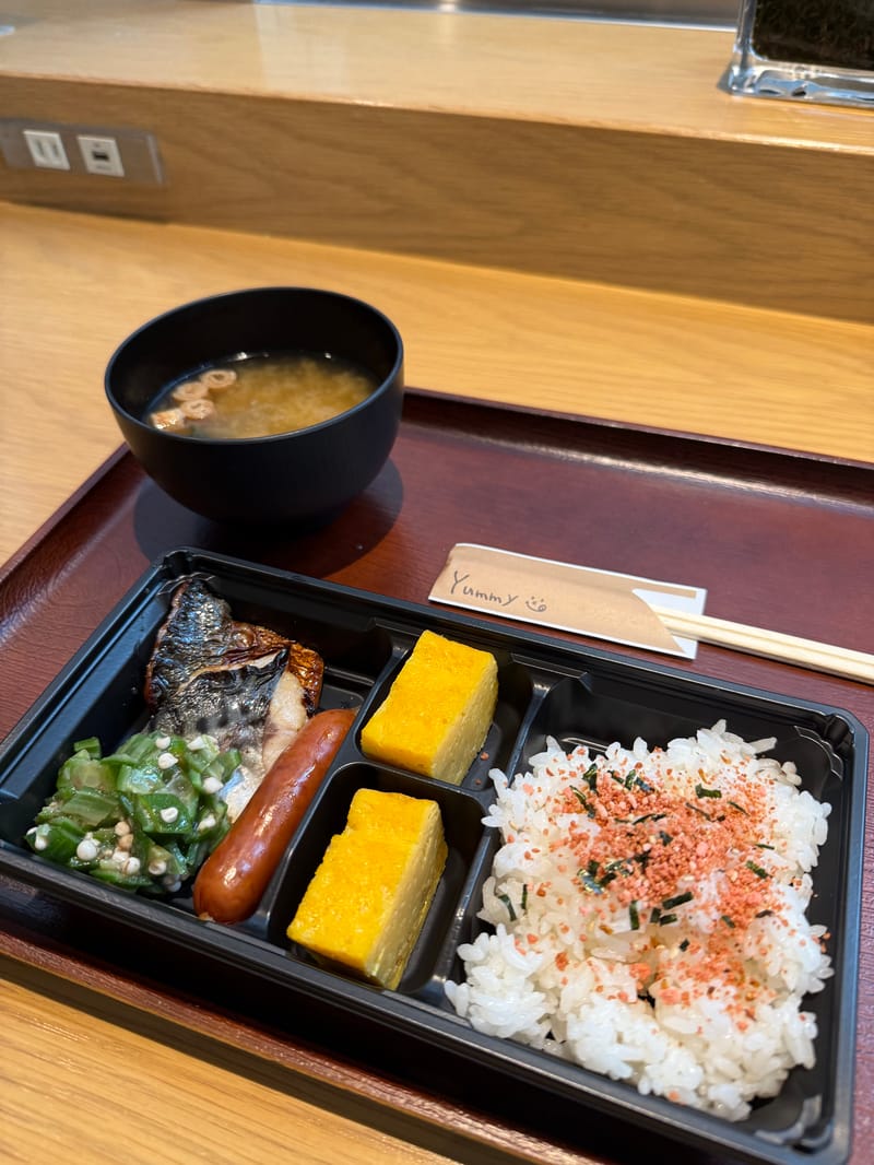 A hotel breakfast spread in Tokyo. The variety and quality never disappointed.