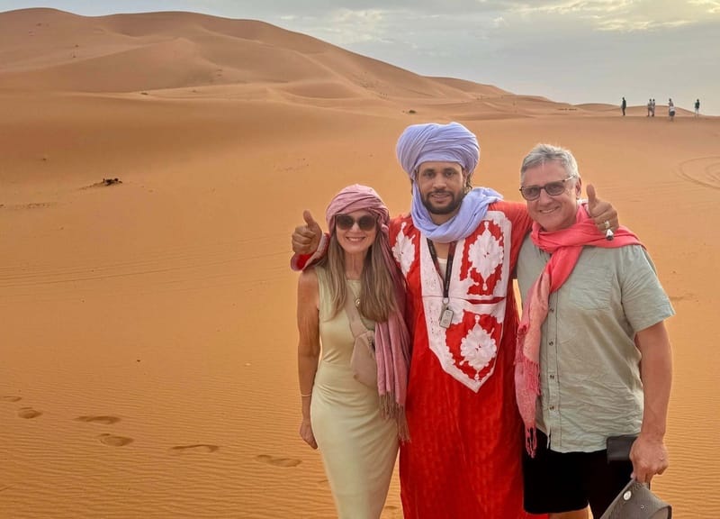 Experience the magic of the Sahara Desert with Inspiring Vacations.