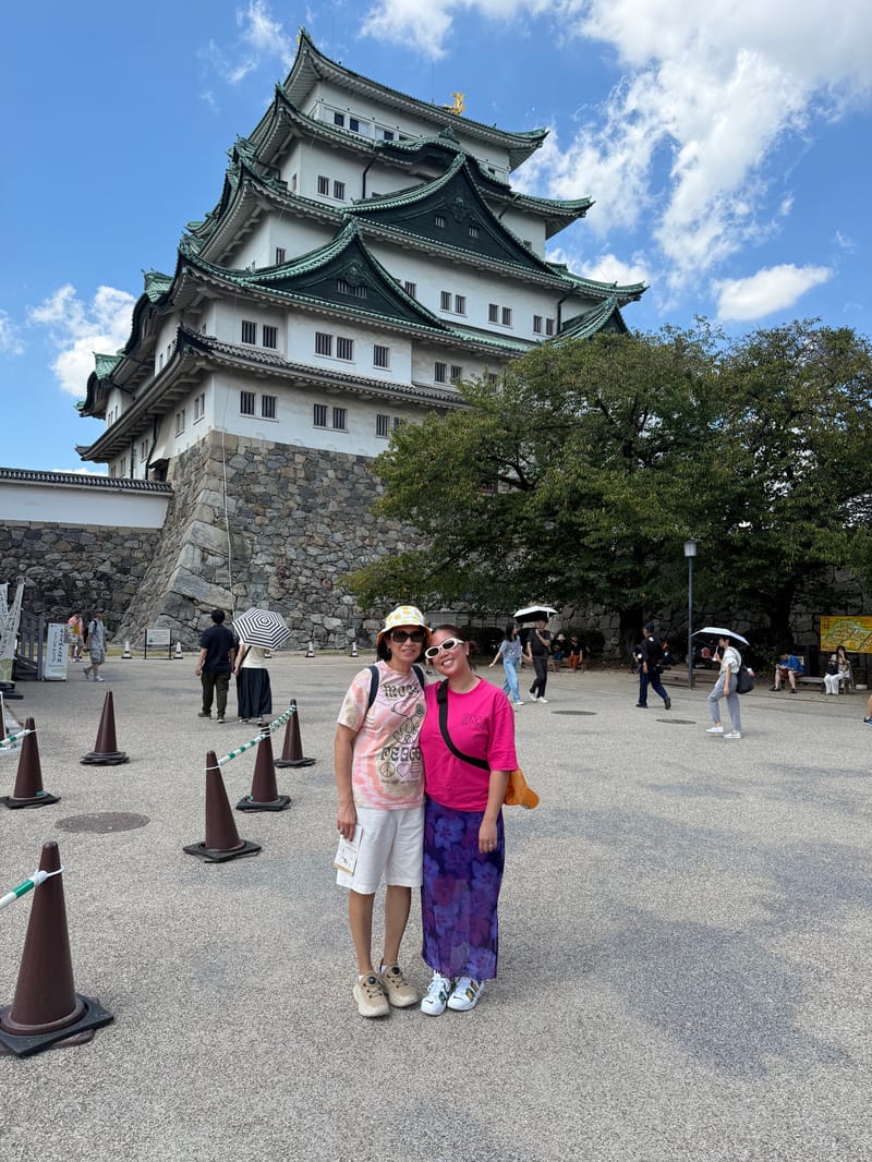 Nagoya Castle, one of the unexpected stopover highlights between cities.