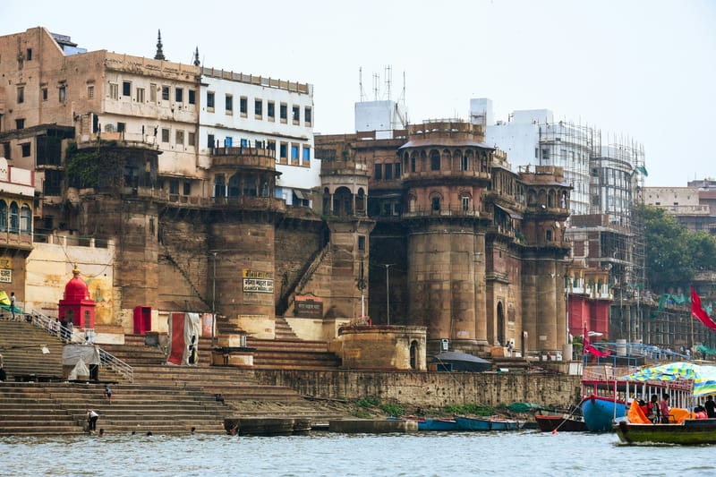 The city of Ghats, Varanasi.