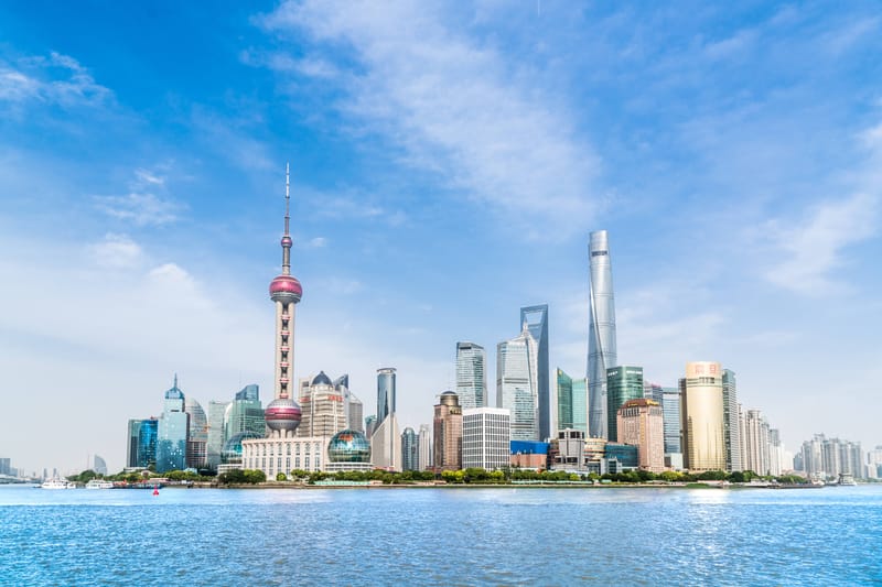 Take in the Shanghai skyline, a modern highlight and one of the best sites to see in China