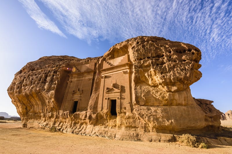Saudi Arabia's first UNESCO World Heritage Site, Hegra, dates back to the 1st century BCE