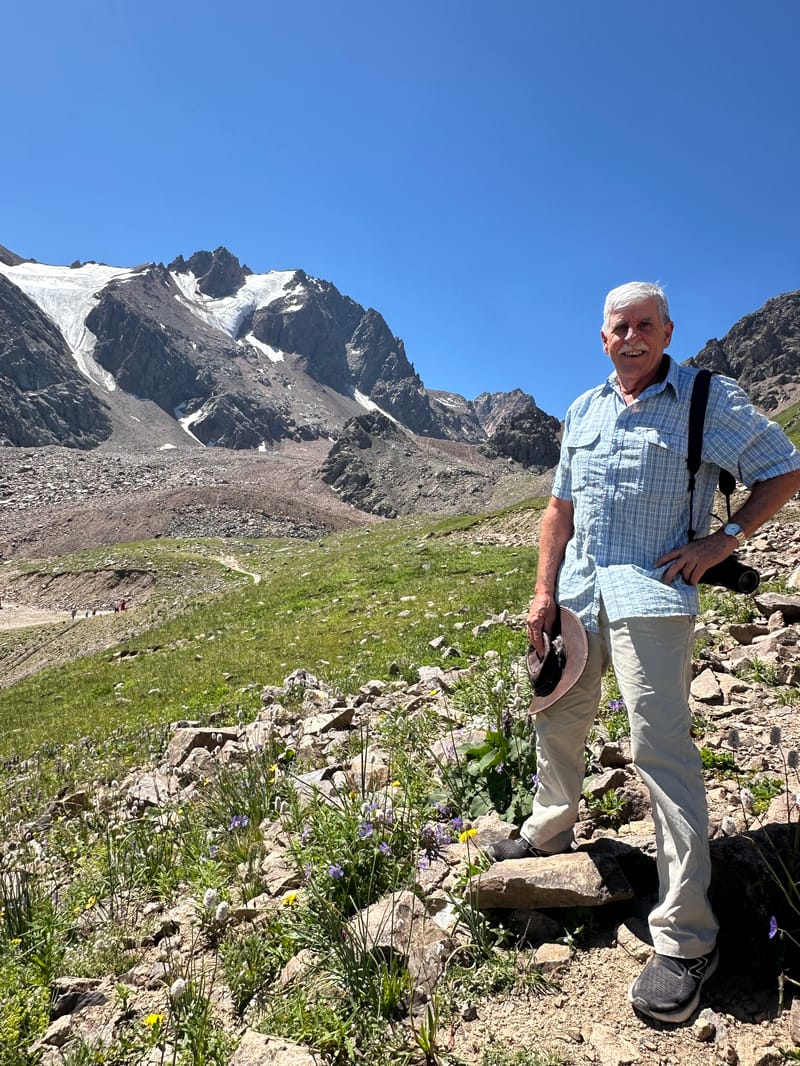 The Five Stans Unveiled Tour includes a visit to Shymbulak mountain resort in Almaty (Supplied: Jenny C)