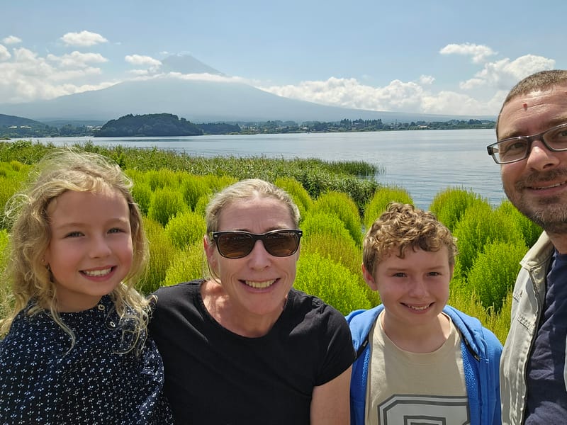 Inspiring Vacations traveller, Fiona C, says her family loved their tour of Japan, with Mount Fuji being the highlight