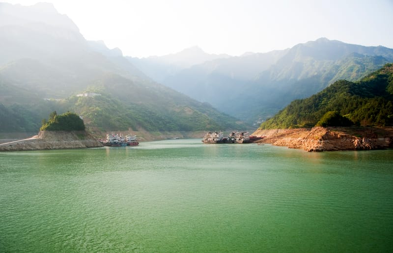 Cruise the Yangtze River, one of the best things to do in China, and enjoy sunsets along this legendary waterway